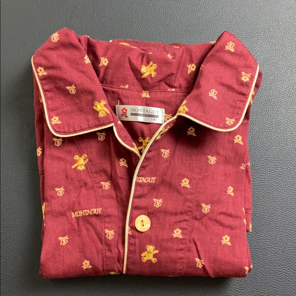 Montagut Paris size M pajama shirt